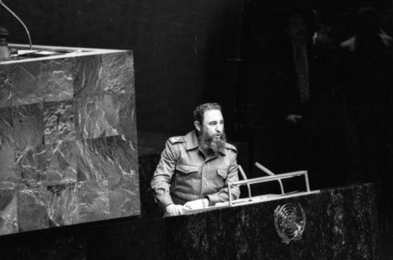 Fidel en la ONU