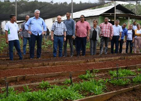 Visita de Díaz-Canel a Maisí Visita de Díaz-Canel a Maisí