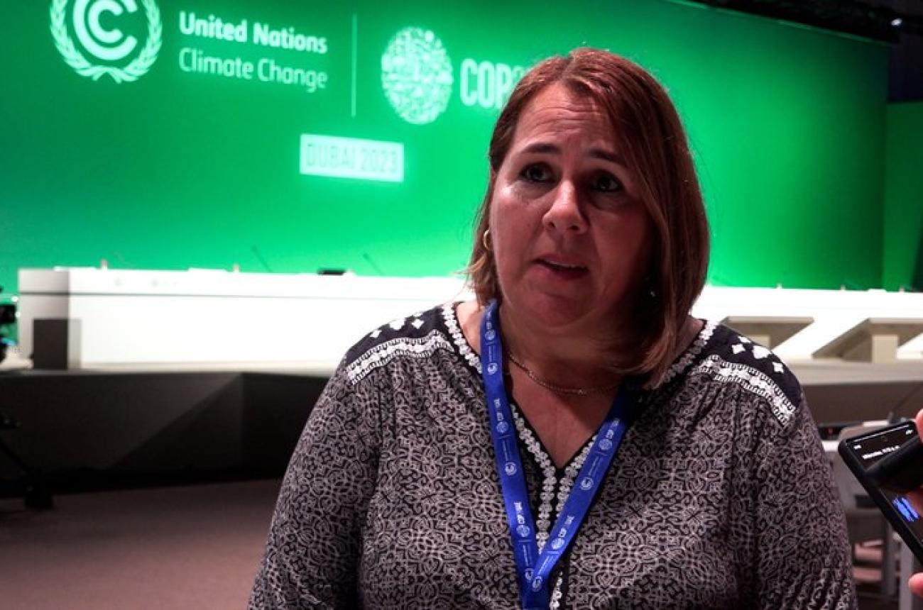 Cuba participa enla COP-28 con una delegación diversa