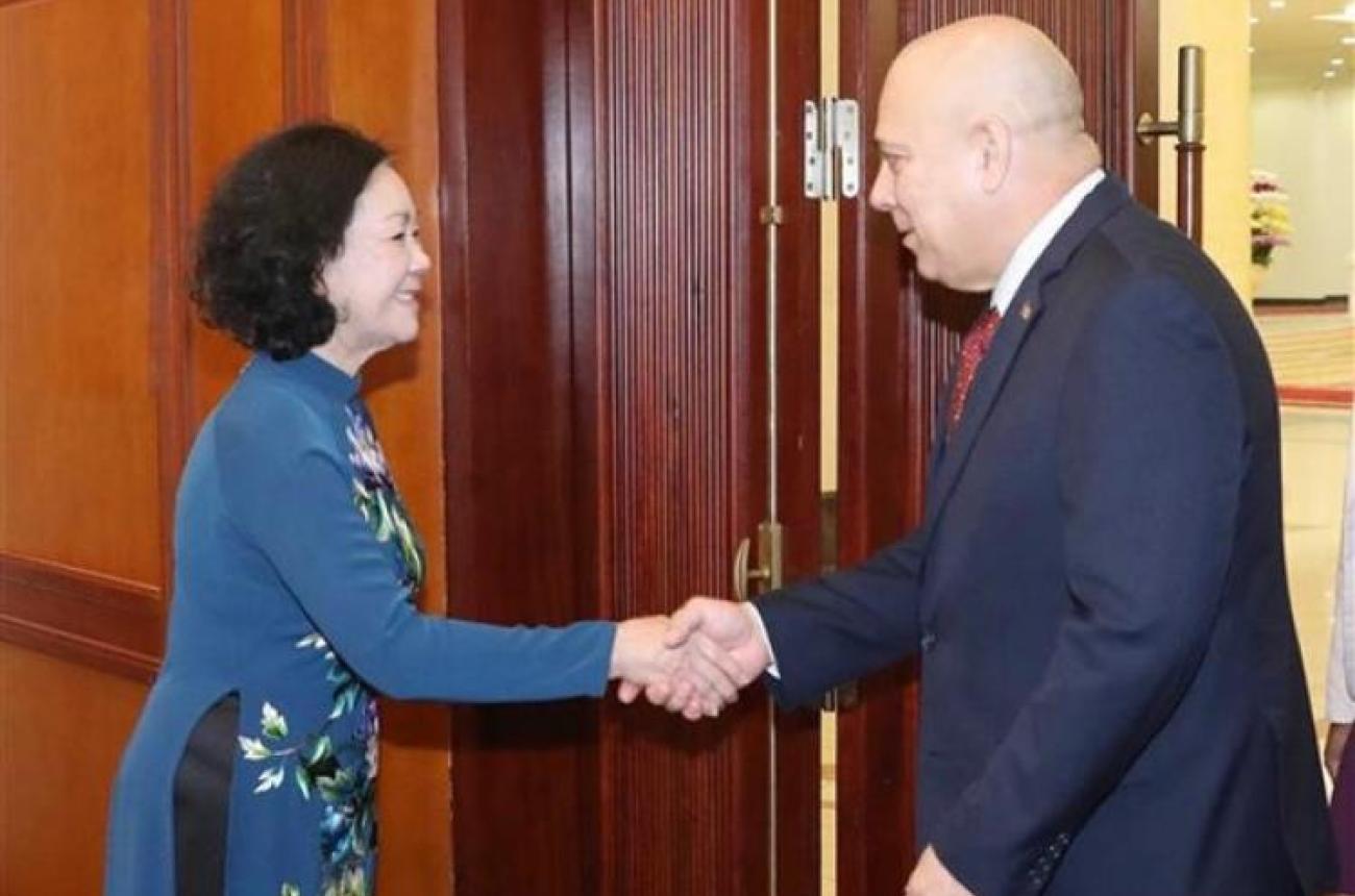 Cuba y Vietnam fortalecen sus vínculos interpartidistas