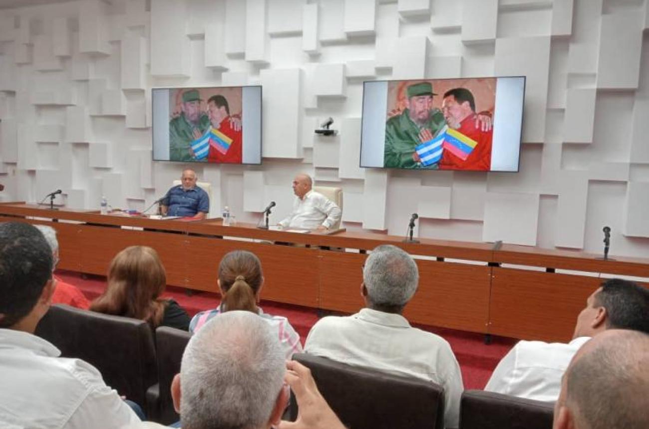 Cuente Venezuela con Cuba, que Cuba siempre contará con Venezuela