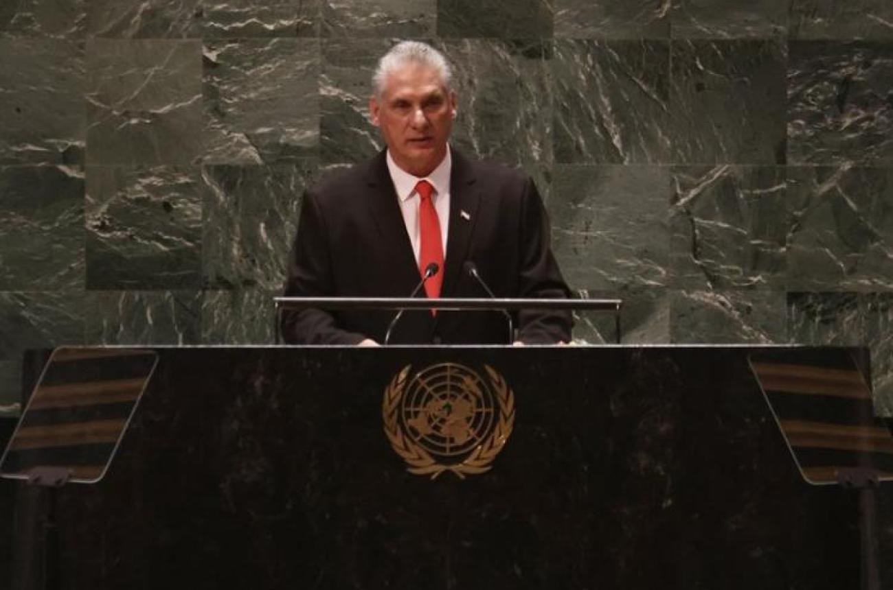 Discurso pronunciado por el Presidente de la República, en la Cumbre sobre los Objetivos de Desarrollo Sostenible