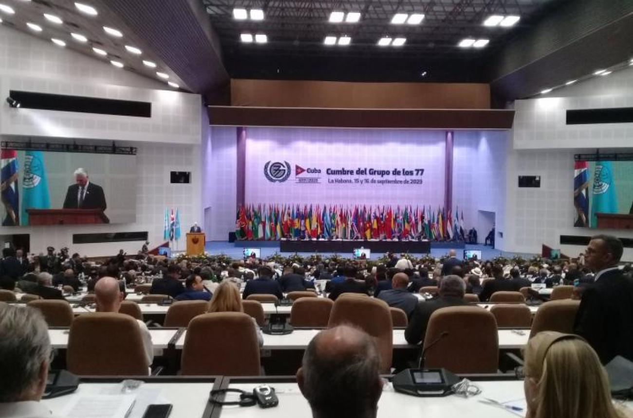 Inicia en La Habana Cumbre del G77 y China