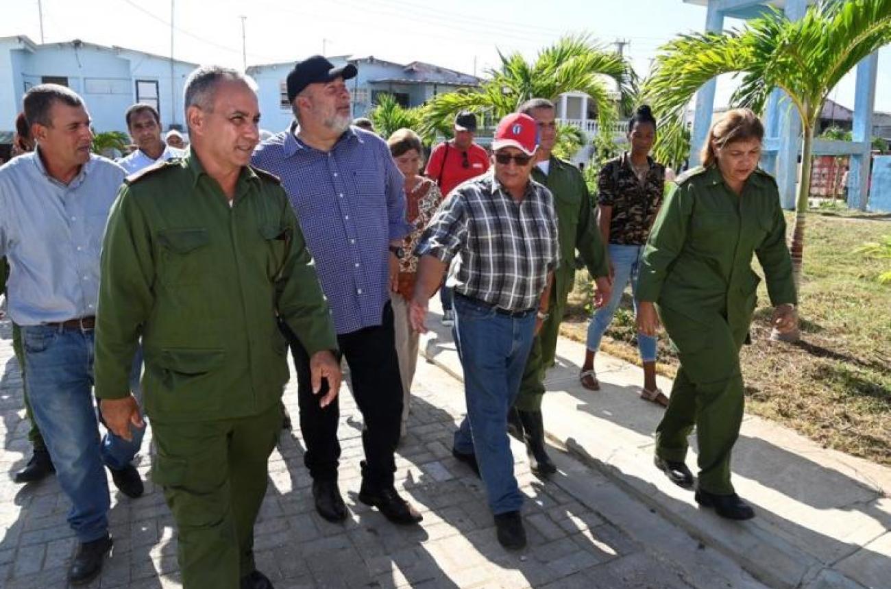 Marrero Cruz visita provincia Mayabeque