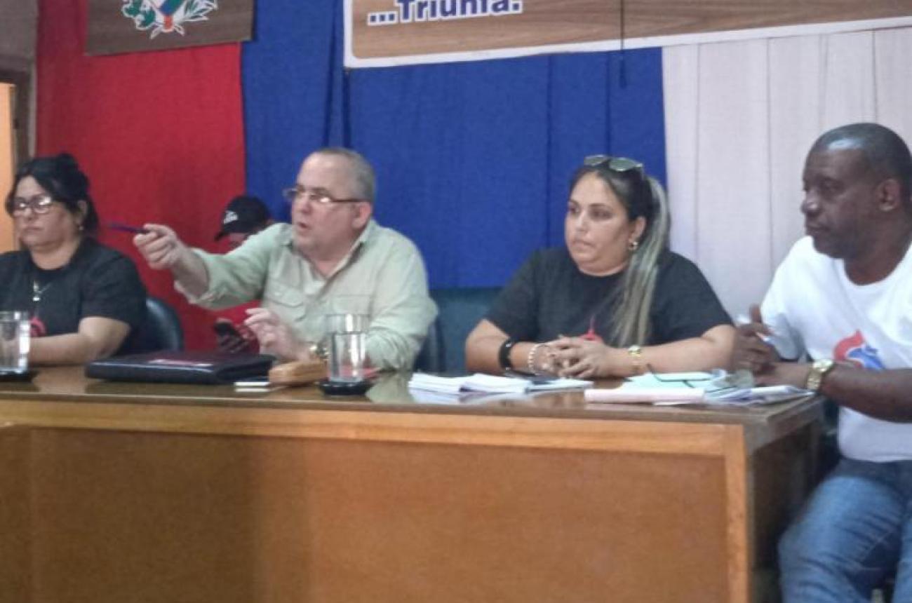 Miembros del Secretariado del CCPCC recorren los municipios Lajas y Cruces