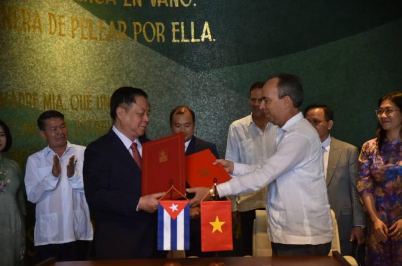 Recibe Polanco Fuentes a su homólogo vietnamita Nguyen Trong Nghia