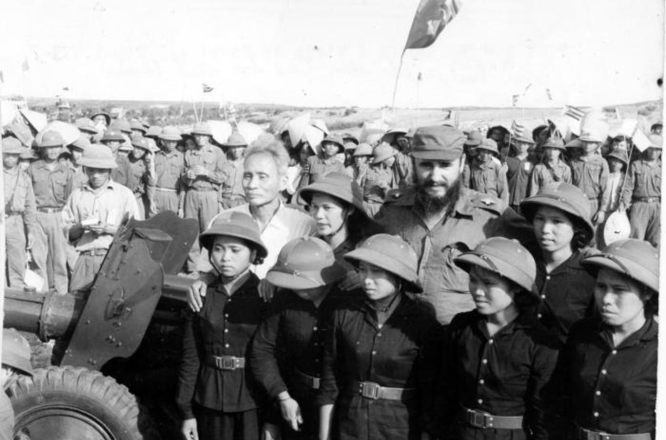 El legado del Comandante en Jefe Fidel Castro Ruz pervive en la hermandad entre Cuba y Vietnam. Foto: Jorge Oller