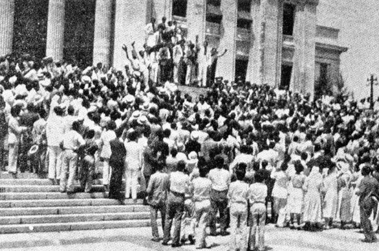 La Revolución de 33 y el fin de la tiranía de Machado