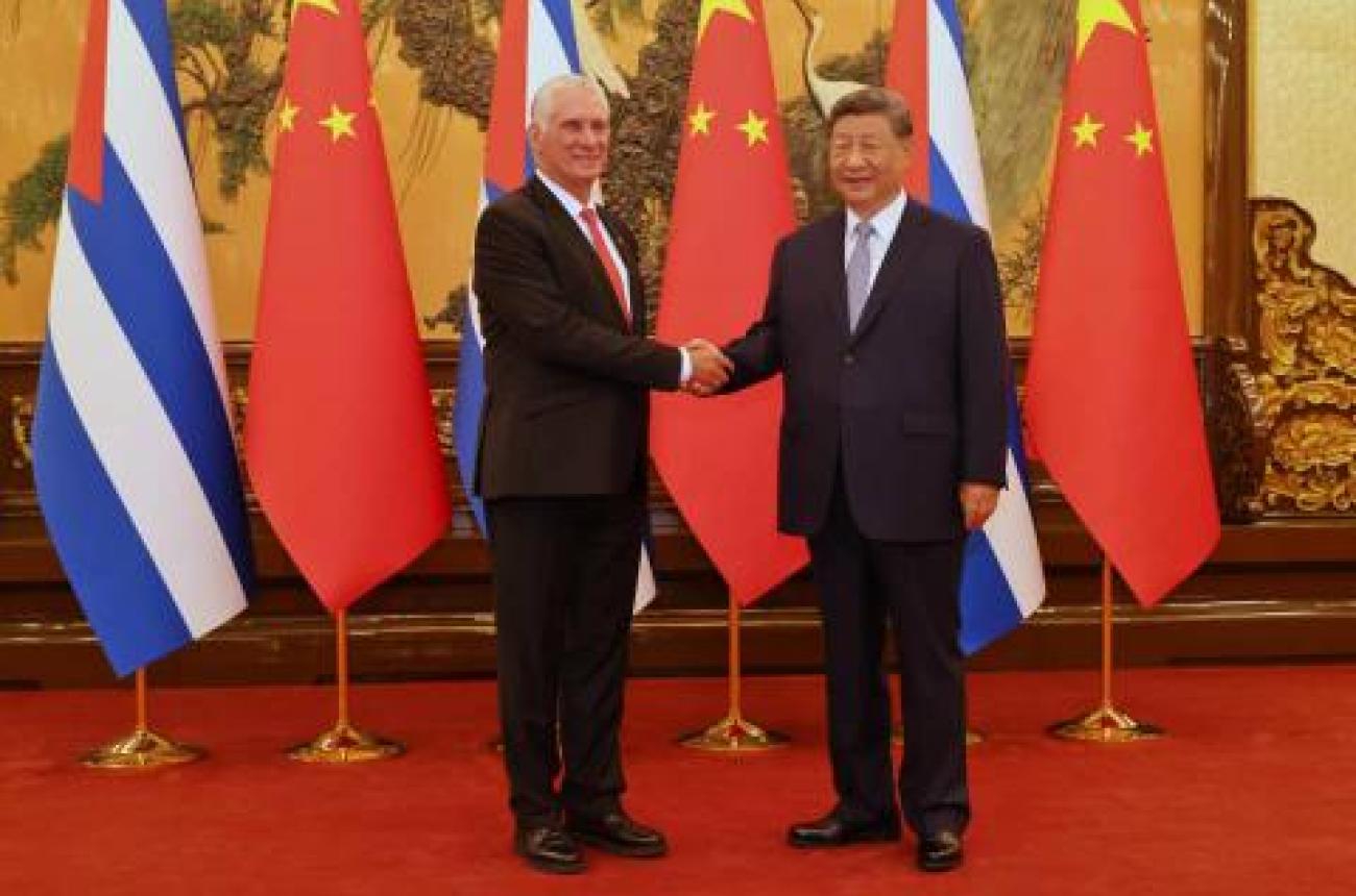 Declaración Conjunta entre la República de Cuba y la República Popular China sobre la aceleración de la construcción de una Comunidad de Futuro Compartido entre Cuba y China 
