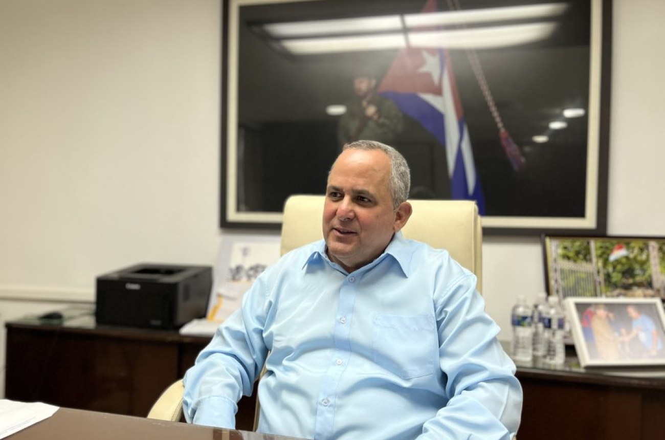 Jorge Luis Broche Lorenzo, miembro del Secretariado y Jefe del Departamento Económico Productivo del Comité Central del Partido. Foto: Cubadebate.