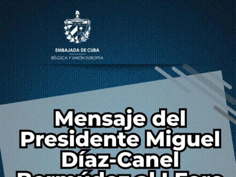 Mensaje de saludo del Primer Secretario del PCC y Presidente de la República, Miguel Díaz-Canel Bermúdez al I Foro Internacional por la Paz