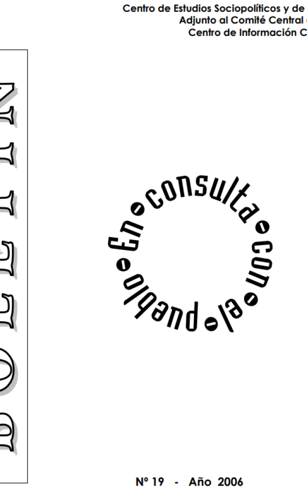 Boletín en Consulta con el pueblo No.19