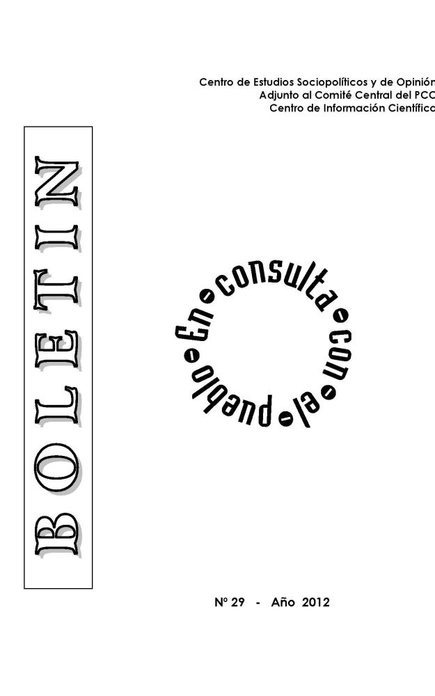 Boletín Consulta con el pueblo No.29