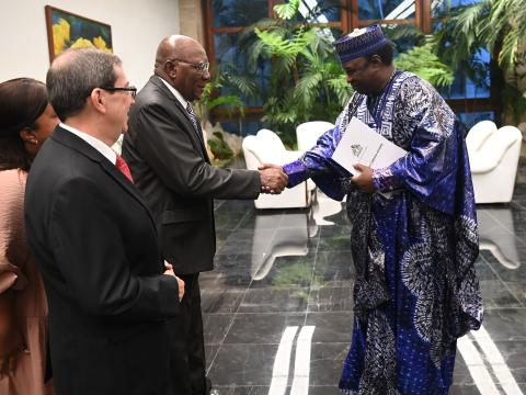 Nuevos embajadores presentaron cartas credenciales en Cuba Nuevos embajadores presentaron cartas credenciales en Cuba