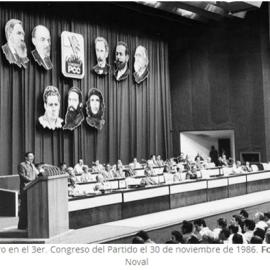 Raúl en el lll Congreso