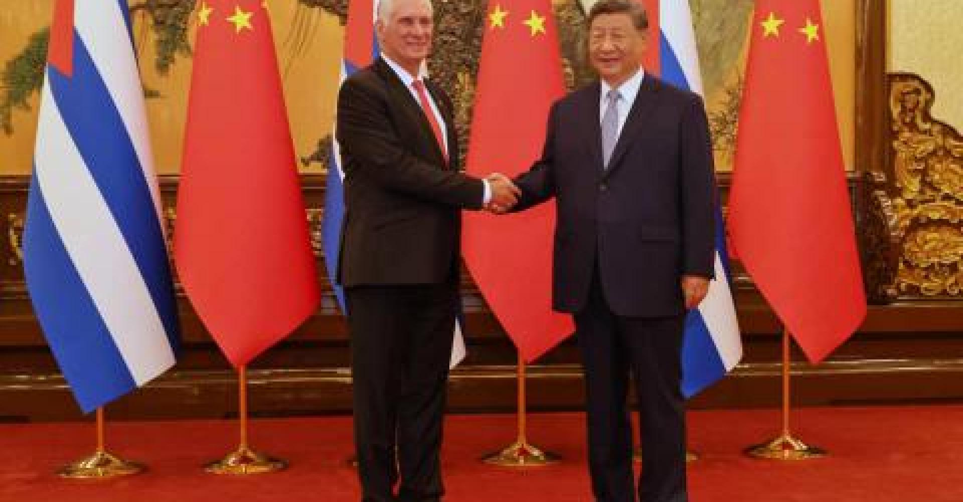 Declaración Conjunta entre la República de Cuba y la República Popular China sobre la aceleración de la construcción de una Comunidad de Futuro Compartido entre Cuba y China 
