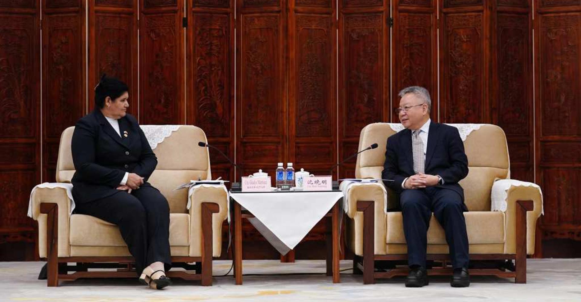 Buró Político del Partido Comunista de Cuba (PCC) y primera secretaria del Comité Provincial en Artemisa, Gladys Martínez.