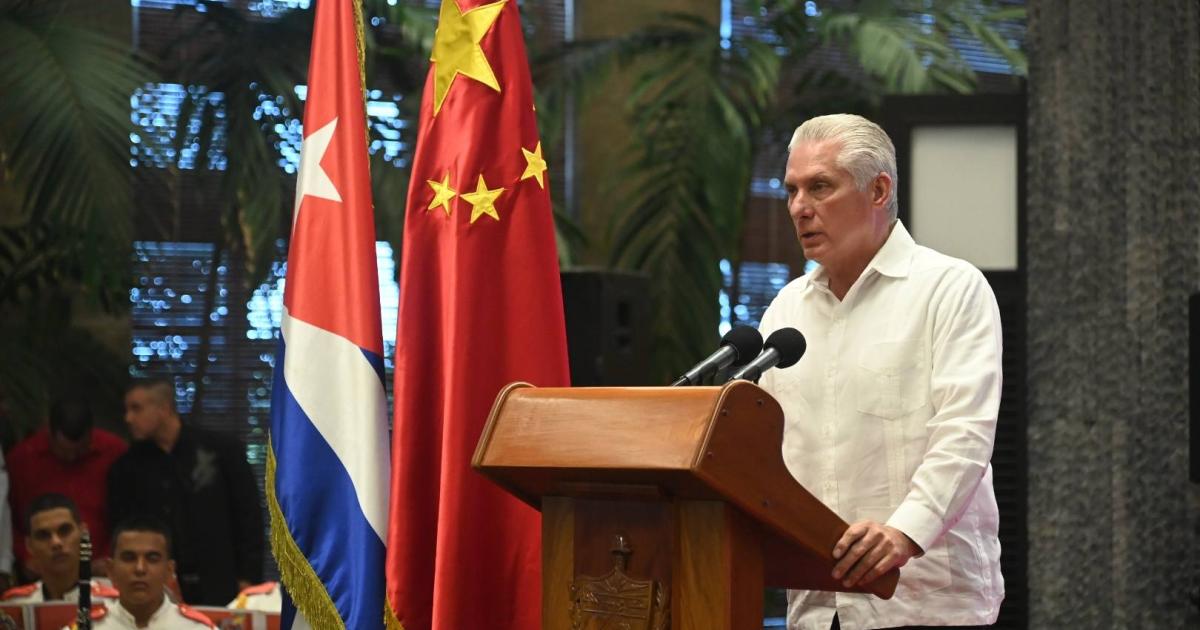 Discurso pronunciado por Miguel Mario Díaz-Canel Bermúdez, Primer Secretario del Comité Central del Partido Comunista de Cuba y Presidente de la República, en el acto conmemorativo por el Aniversario 65 del establecimiento de relaciones diplomáticas entre la República de Cuba y la República Popular China y el Aniversario 76 de la fundación de la República Popular China, en el Palacio de la Revolución, el 29 de septiembre de 2025, “Año 67 de la Revolución”.