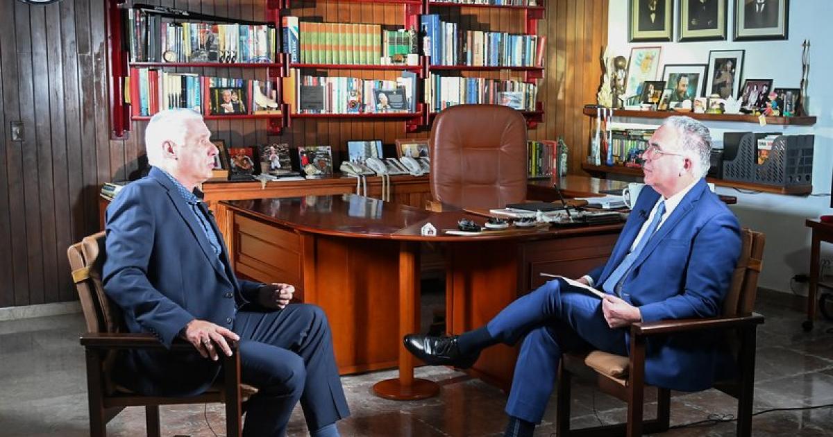 Entrevista concedida por Miguel Mario Díaz-Canel Bermúdez, Primer Secretario del Comité Central del Partido Comunista de Cuba y Presidente de la República, al periodista Roberto Cavada, del Grupo de Comunicación Corripio, de República Dominicana, en el Palacio de la Revolución, el 19 de junio de 2026, “Año del Centenario del Comandante en Jefe Fidel Castro Ruz”.
